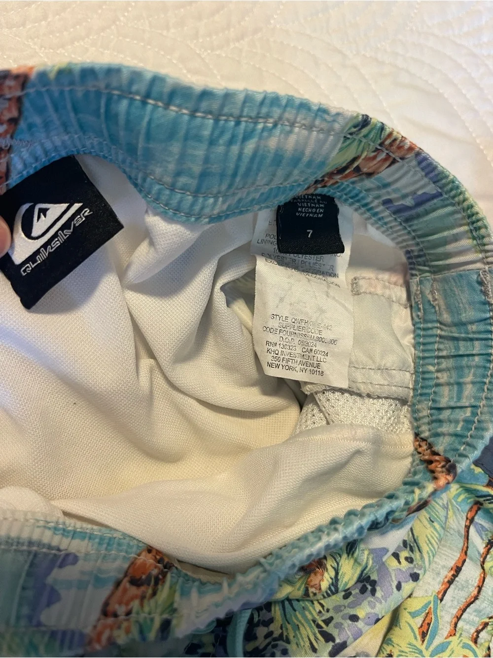 Quiksilver three swim